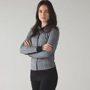 Lululemon Daily Practice Yoga Jacket - Spacedye Camo Dark Slate